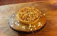Tarte aux pommes aux amandes caramélisées, Lamset Chahrazad