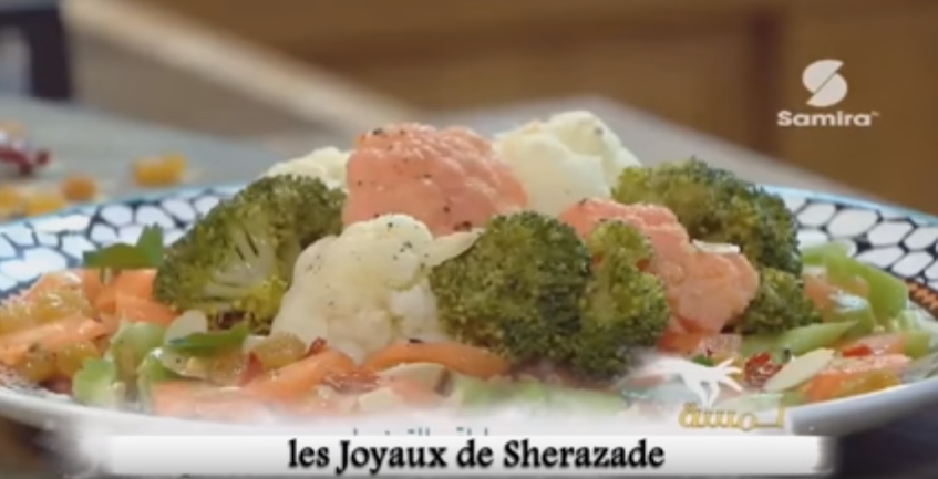 Salade de choux fleur, (Selatat El zahra), lamset Chahrazad