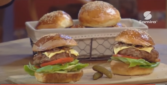 Pain hamburger facile et moelleux, Lamset Chahrazad