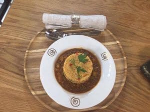 soupe de lentilles aux couscous