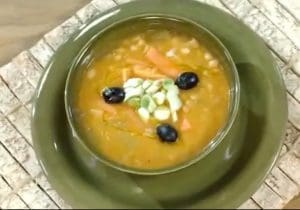 soupe au haricot sec