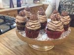 cupcake au ferrero rocher