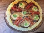 tarte aubergines poivrons