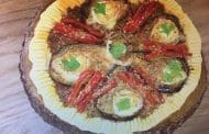Tarte aux aubergines et poivrons, Lamset Chahrazad