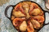 Recette de paella poulet aux fruits de mer facile