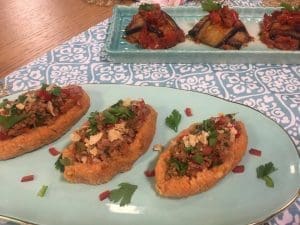 aubergine farcie