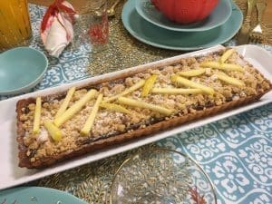 tarte aux pommes au steusel