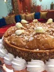 baklawa façon cheesecake