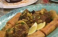 Cuisine algérienne, tajine d'agneau au bourek