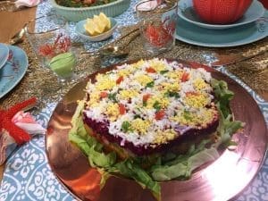 decor salade algérienne