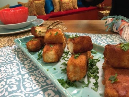 croquette de pommes de terre 