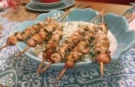 Recette de brochettes de poulet à la grecque