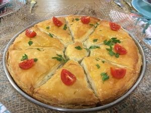 baklawa salée à la viande hachée