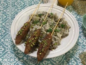 recette turque kebab aubergine