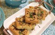 Focaccia aux oignons caramélisés