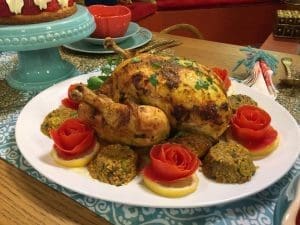 poulet farci