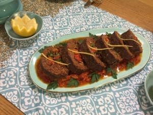 roulé à la viande hachée