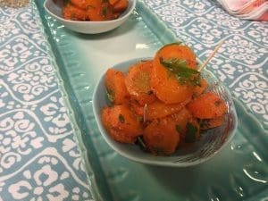 salade de carottes cuites