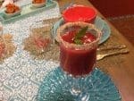 limonade à la fraise