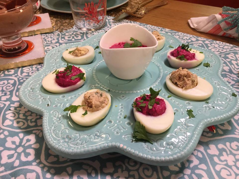 Oeufs mimosa au thon