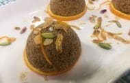 Gâteau de semoule au jus d'orange façon tamina