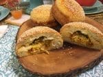 petit pain farci au poulet