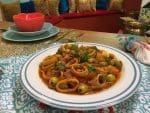 tajine aux olives calamar