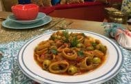 Tajine de calamars aux olives