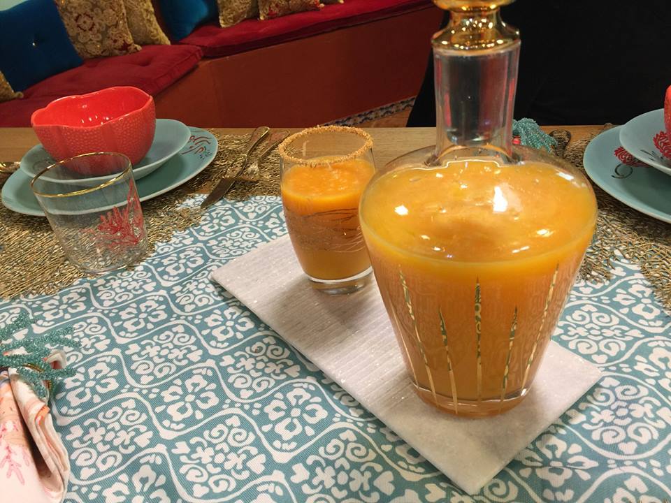 jus d'orange carottes 