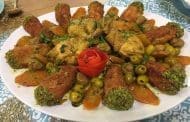 Tajine aux olives au cornet de poulet