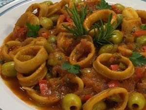 tajine calamar