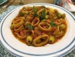tajine zitoune calamar