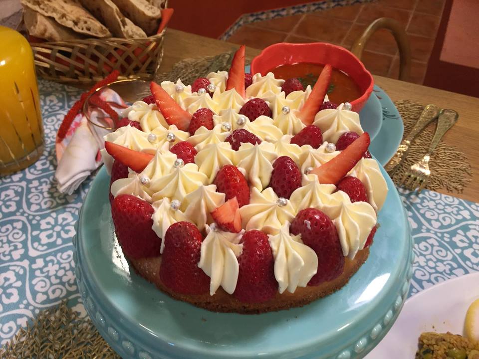 tarte aux fraises samira tv