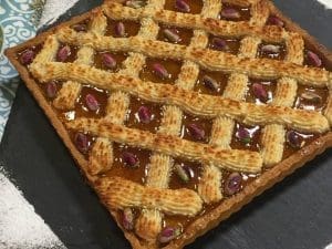 tarte amande confiture