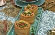 Vol au vent saveur tajine poulet aux olives