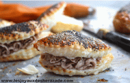 Feuilleté au beurre de sardine facile