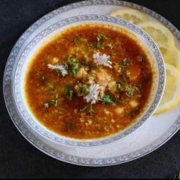 soupe à la semoule d'orge