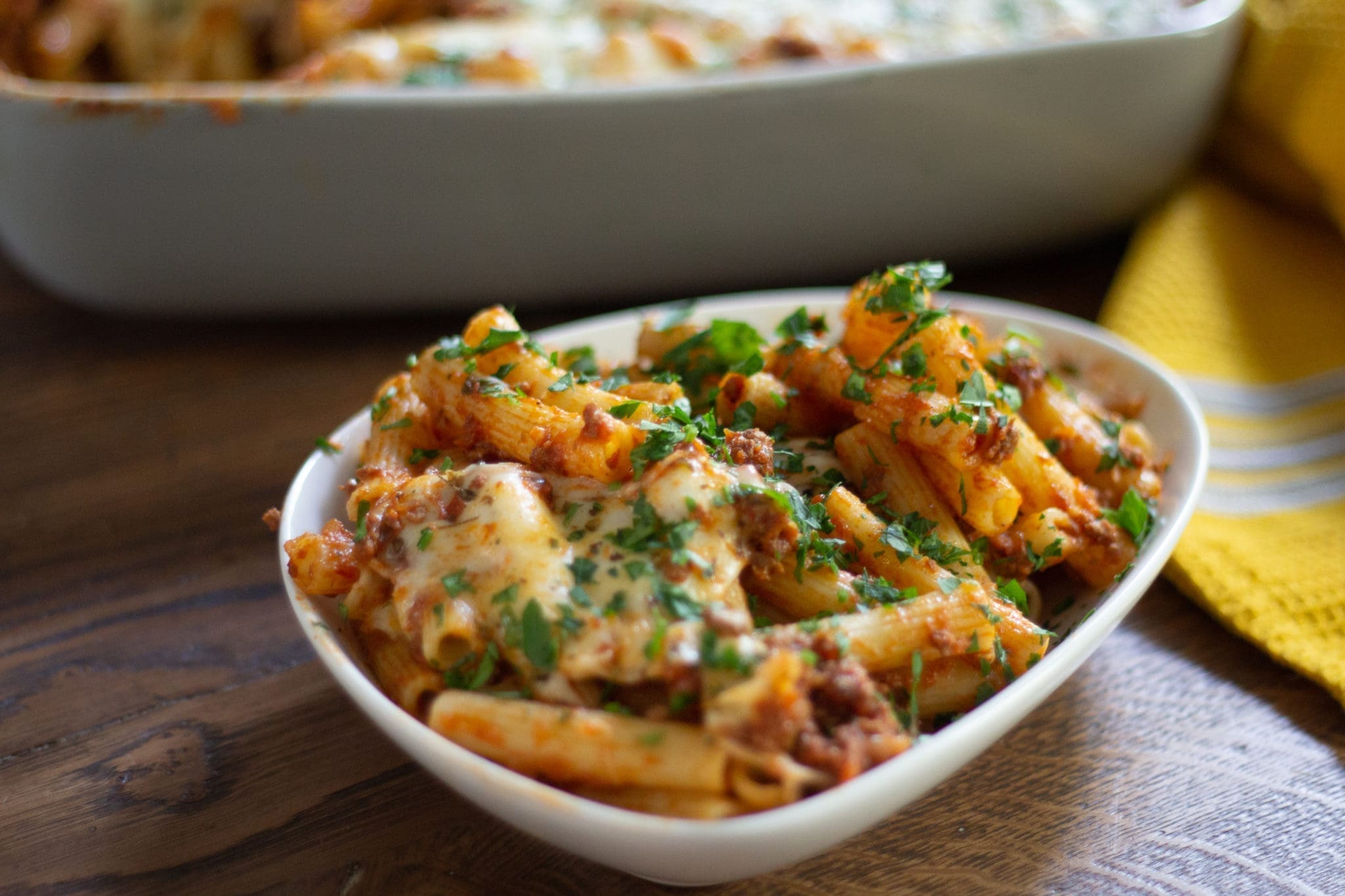 recette rigatoni à l