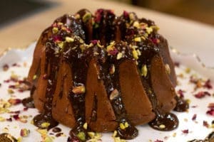 basboussa au chocolat à tartiner