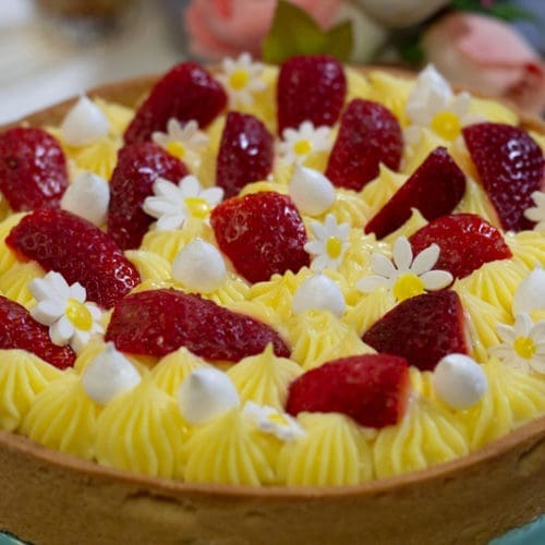 tarte citron- fraise