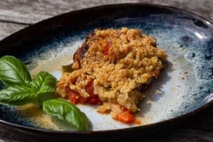 crumble salé