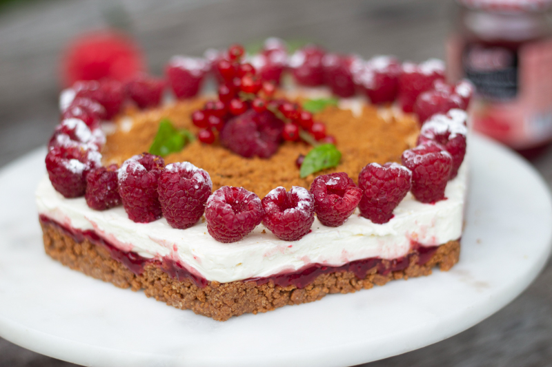 cheesecake framboise