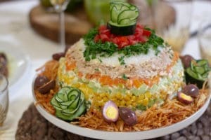 salade aux légumes