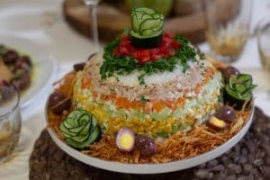 Salade macédoine de légumes