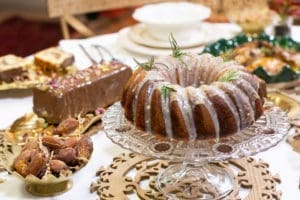 Bundt cake citron huile d'olive romarin