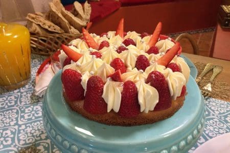 recette de tarte aux fraises