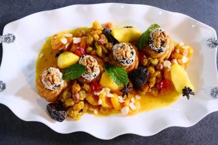 cuisine algérienne: sfiriya de Tlemcen façon tajine hlou