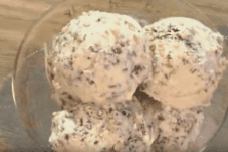 Glace Tahini Stracciatella,