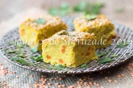 Gratin de lentilles corail