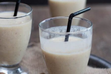 Smoothie ananas banane